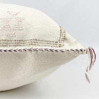 LUMBAR SABRA CACTUS SILK CUSHION BEIGE