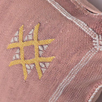 SABRA CACTUS SILK CUSHION PINK