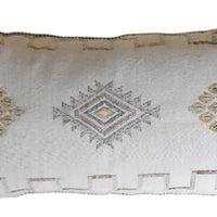LUMBAR SABRA CACTUS SILK CUSHION BEIGE